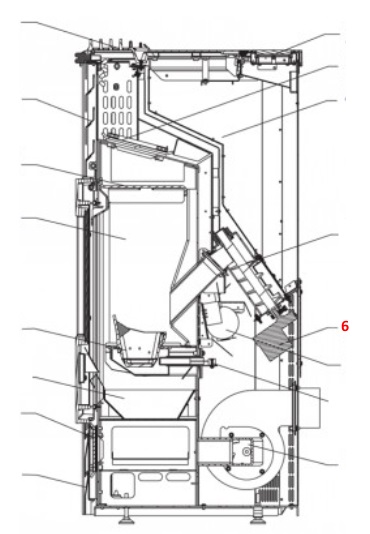 Haas-Sohn Eco-Pellet 302.08 moteur de vis sans fin