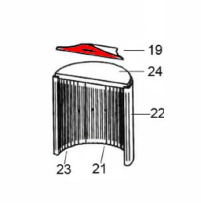 Oranier Corso déflecteur acier