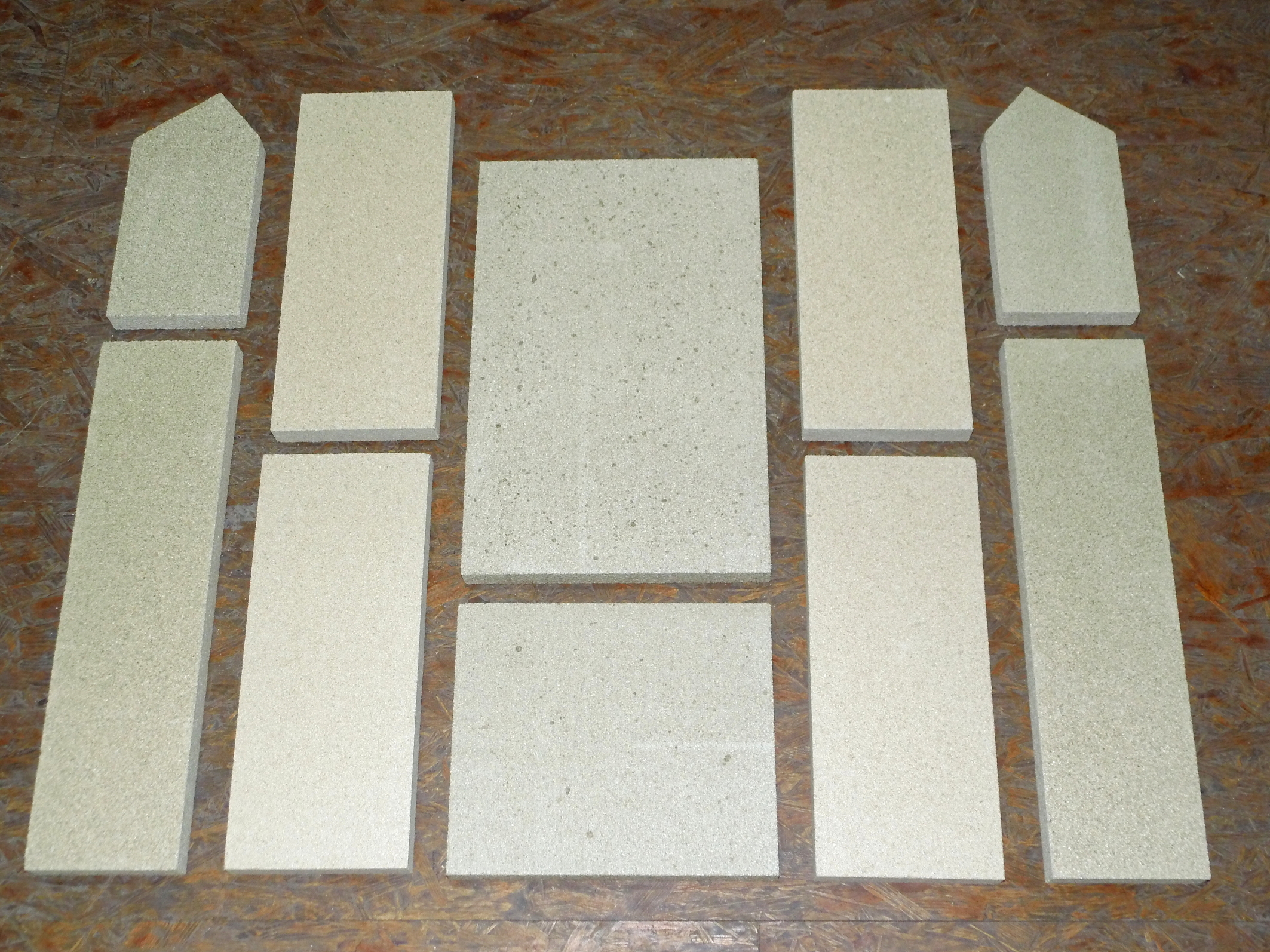 Oranier Polar 8 pierre latérale kit B