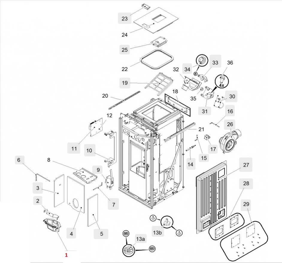 Haas-Sohn HSP 6 Premium 539.08 pot de brûleur