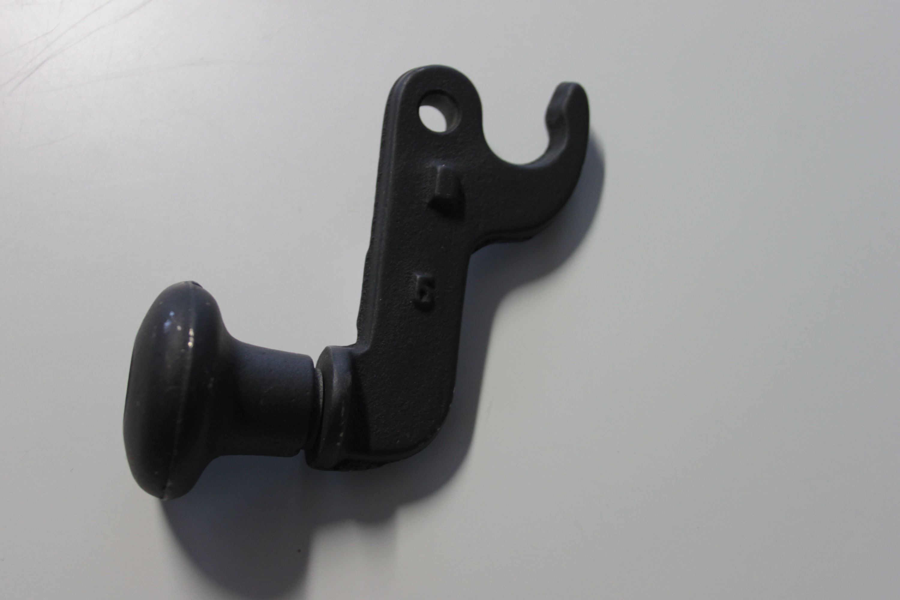 Leda Antigua H poignée de porte lackiert schwarz