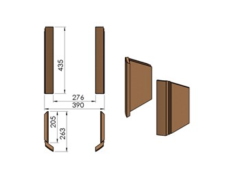 Termatech TT20 pierre latérale kit