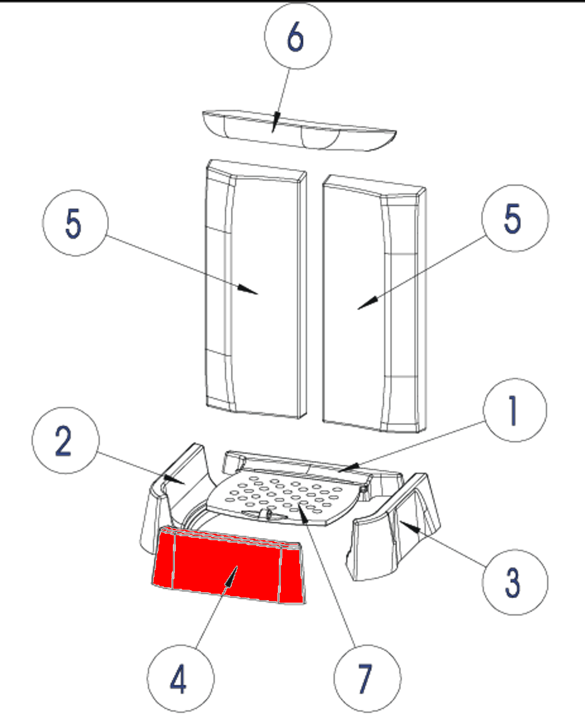 Austroflamm Glass barrière à bois