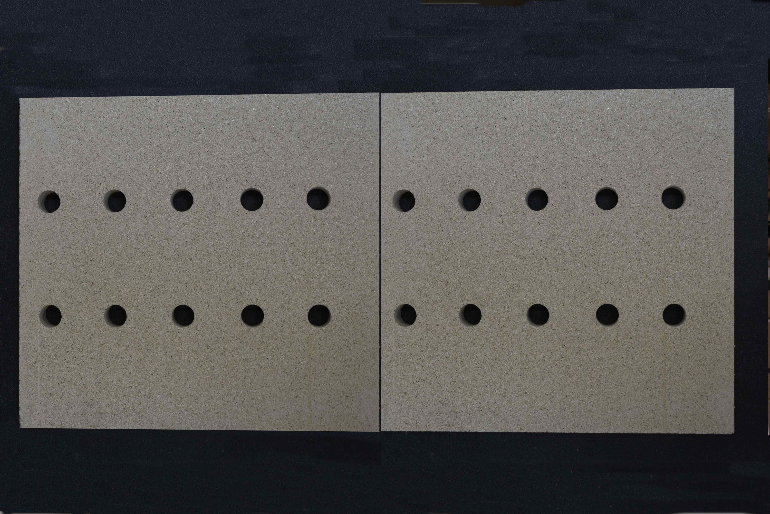 Fireplace Rönky pierre de plaque arrière kit