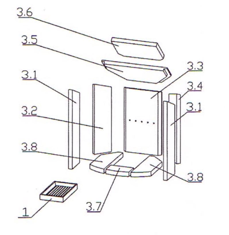 Oranier Polar 6 pierre de sole droit D