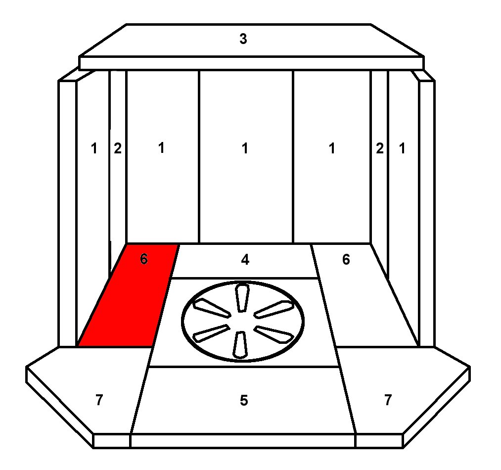 Skantherm Orio pierre de sole gauche