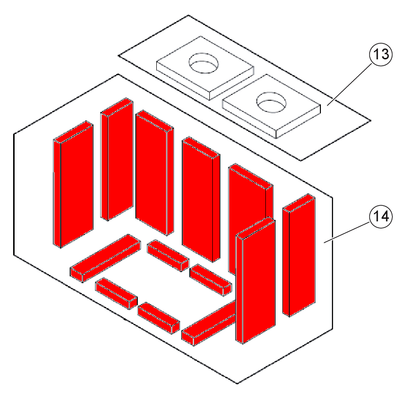 Techfire UNI-1068 revêtement de chambre de combustion A
