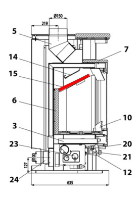 Haas-Sohn Breisgau 172.17 déflecteur bas