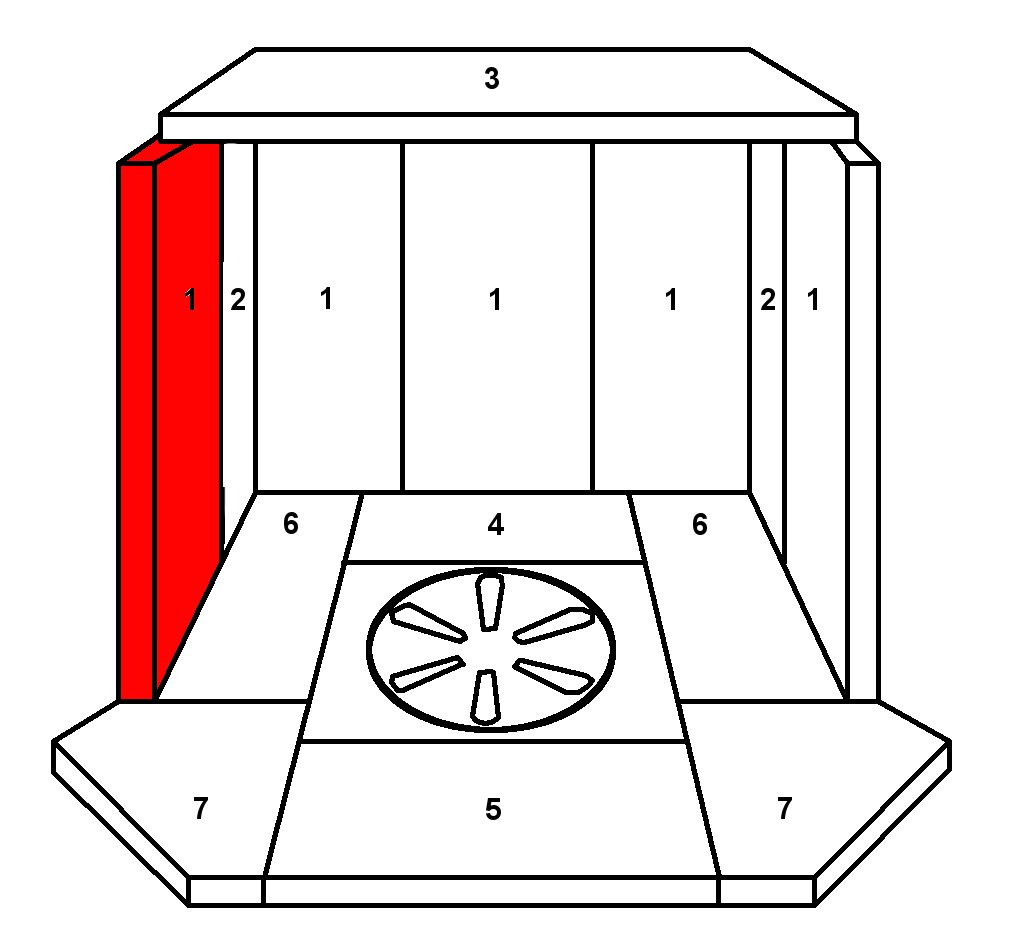 Skantherm Orio pierre latérale gauche avant