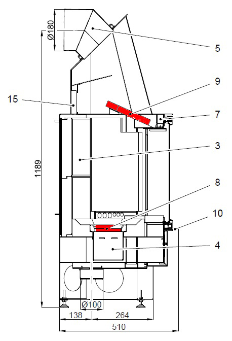 Haas-Sohn Prestige II 181.18 déflecteur