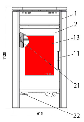 Haas-Sohn Nyland 248.17 vitre