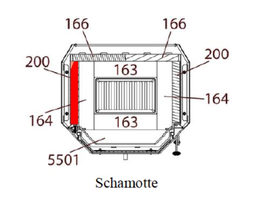 Haas-Sohn Viterbo 3 275.15 pierre latérale gauche