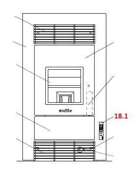 Wodtke PE Einbaugerät water+ unité de commande