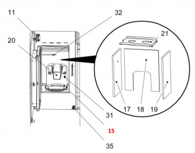 Haas-Sohn Pallazza 517.08 pot de brûleur