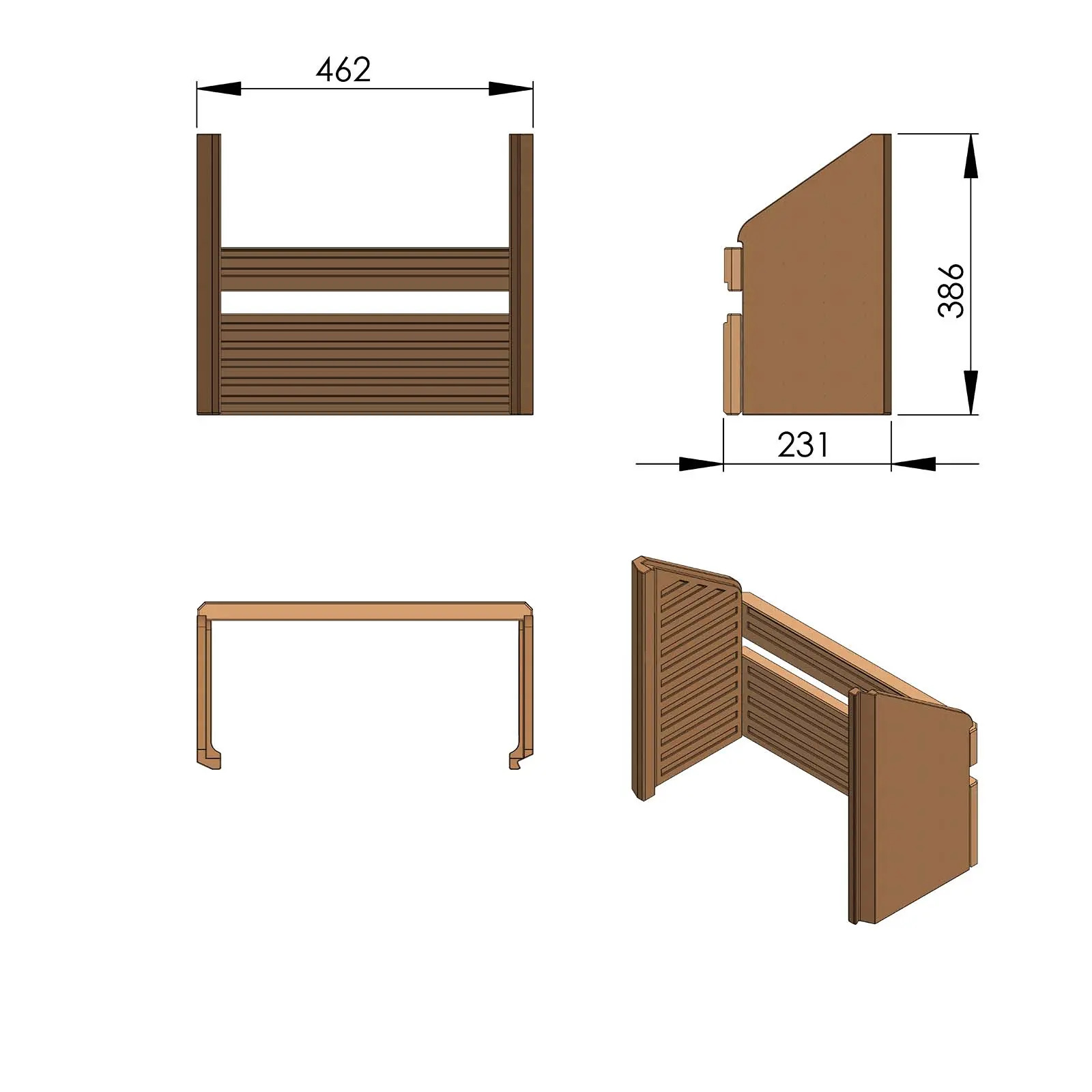 Termatech TT80 pierre latérale kit