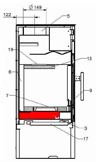 Haas-Sohn Pico 286.12 cendrier