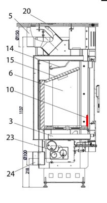 Haas-Sohn Askja 235.17 grille verticale