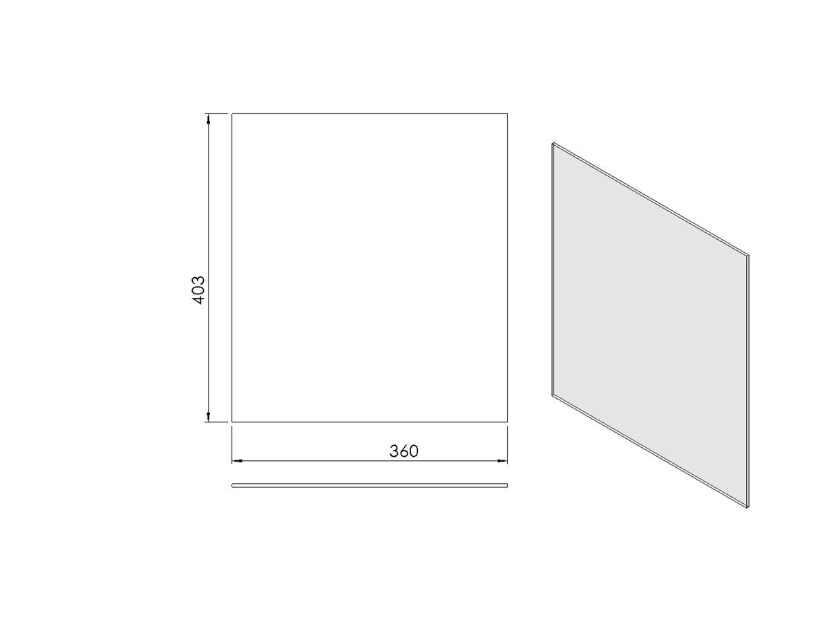 Termatech TT1Z vitre