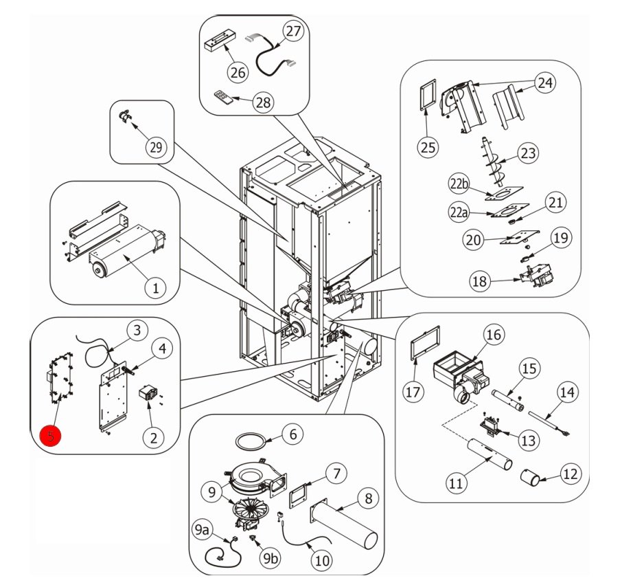 MCZ EGO-Air 1.0 carte mère